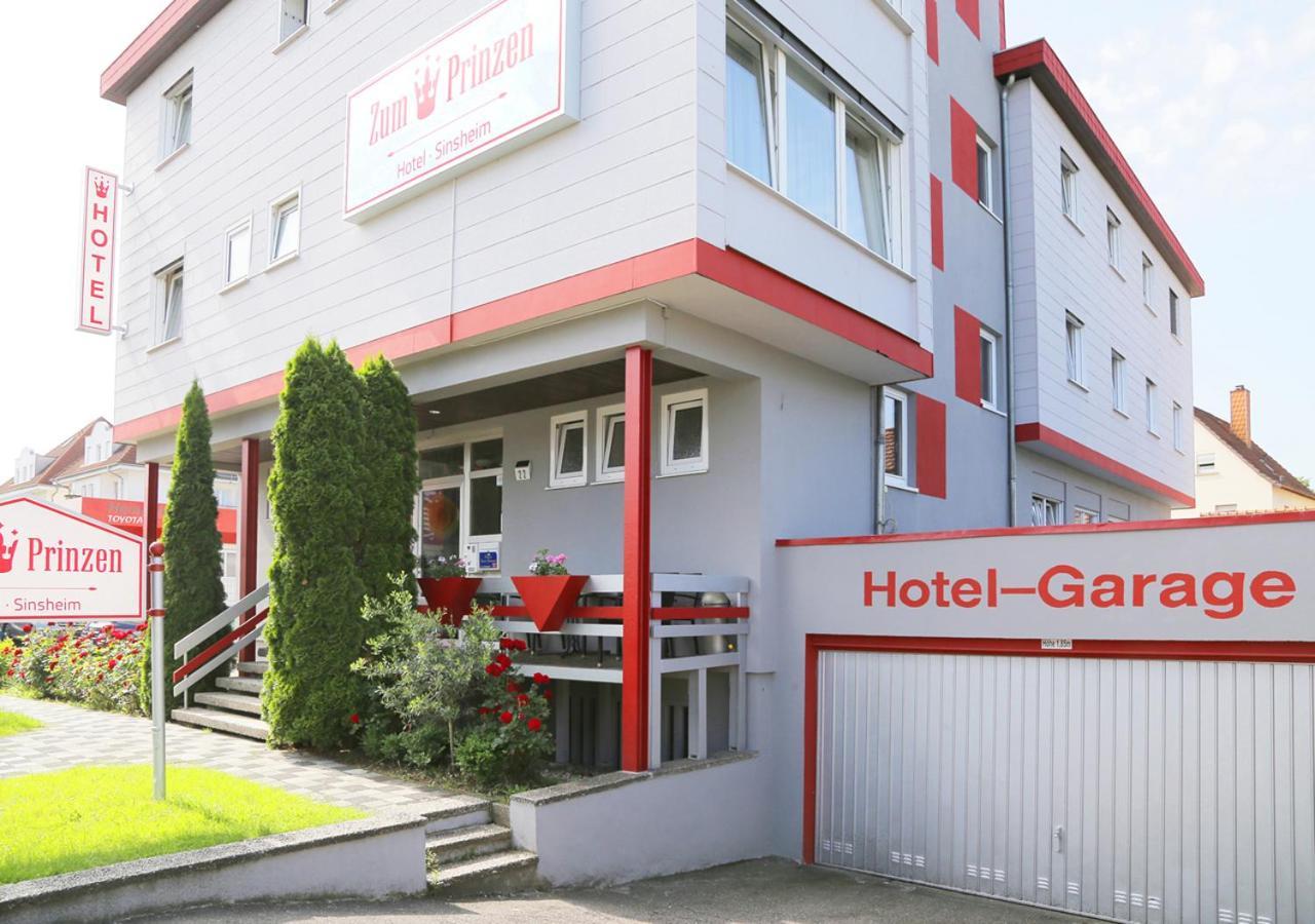 Hotel Zum Prinzen Sinsheim Exterior foto